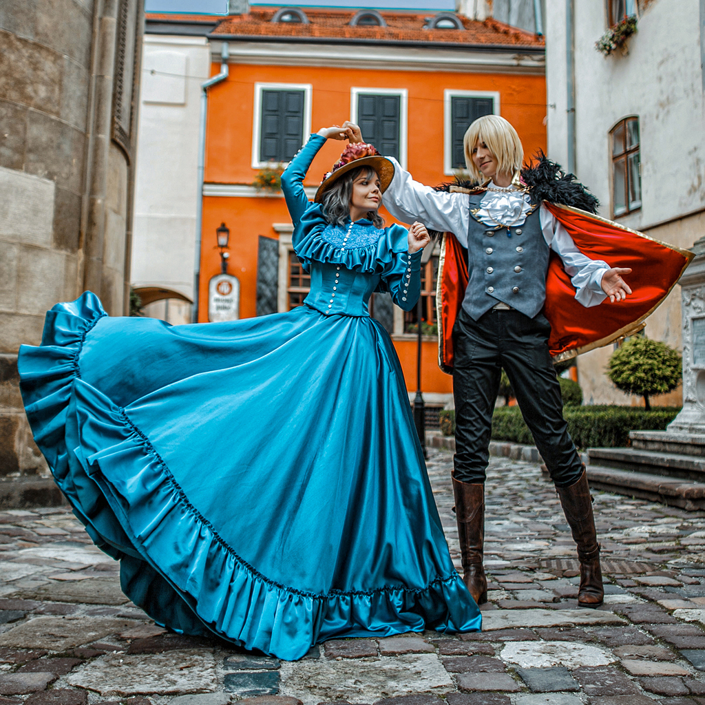 Howl's Moving Castle Sophie and Howl by fenixfatalist on DeviantArt