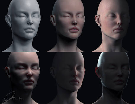 Skin Shader practice