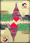 Paris Card 6 of Hearts by LollipopJDK