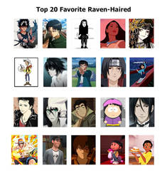 My 20 Favorite Raven Haired Meme