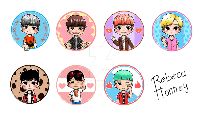 Chibi BTS FIRE All Members by Rebeca-Honney on DeviantArt Chibi BTS FIRE All Members by Rebeca-Honney on DeviantArt