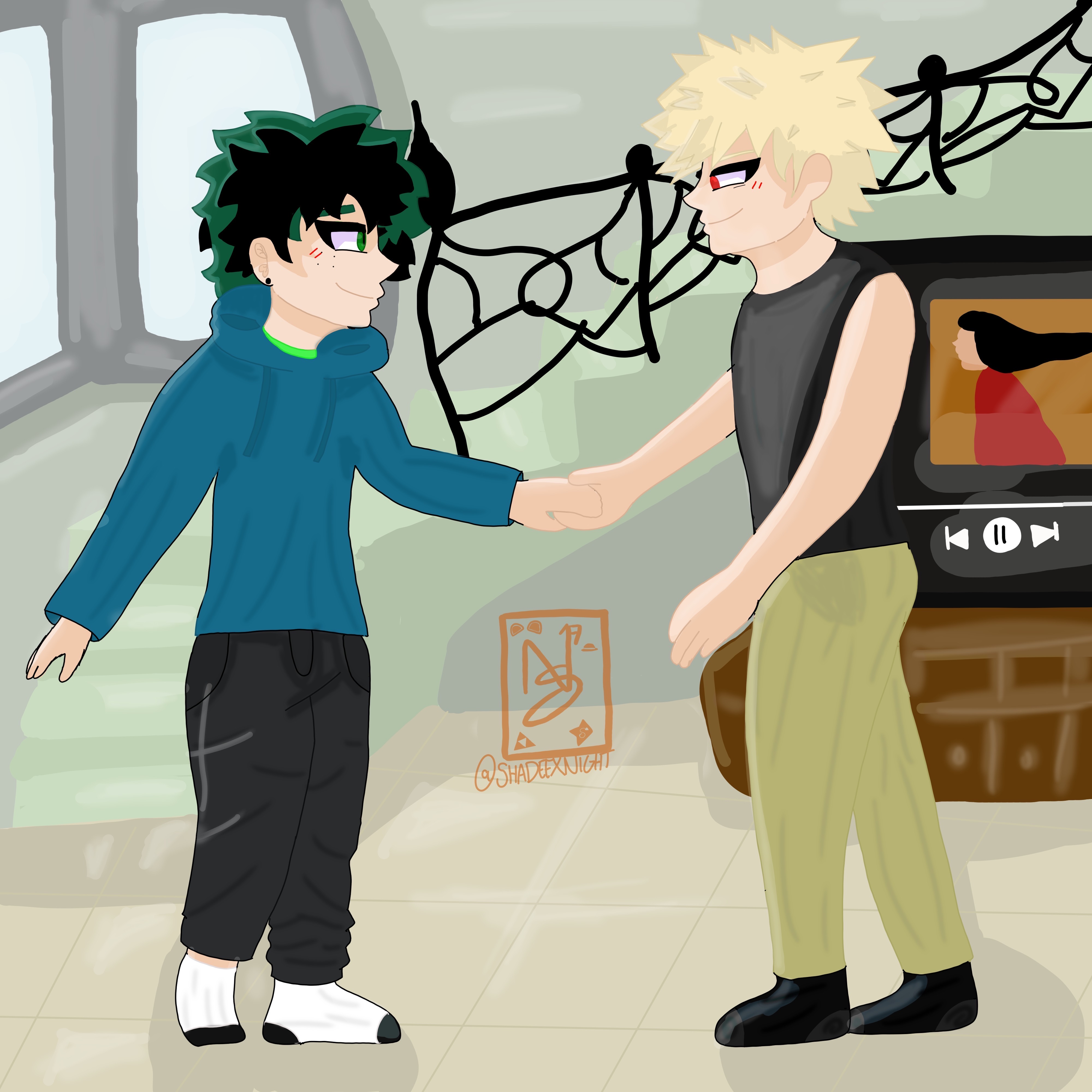 BakuDeku Fanart By ShadeeXnight On DeviantArt bakudeku-fanart-by-shadeexnight-on-deviantart