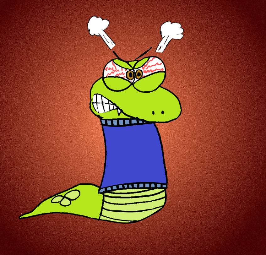 Grumpy Randal Randall's getting Angry by BrendanDoesArt on DeviantArt