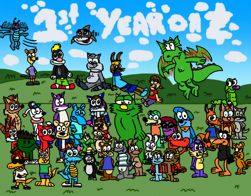 1. Deviantart My 1st Anniversary on DeviantArt (Early) by BrendanDoesArt on DeviantArt