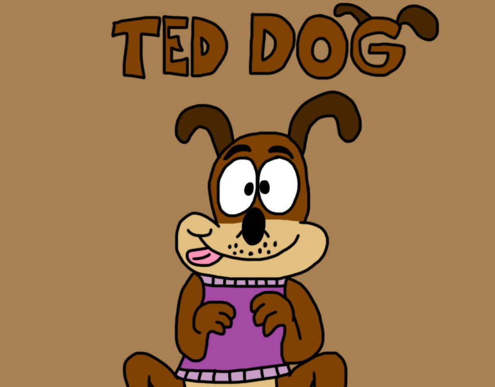 Ted Riding Dog Ted Dog Poster by BrendanDoesArt on DeviantArt