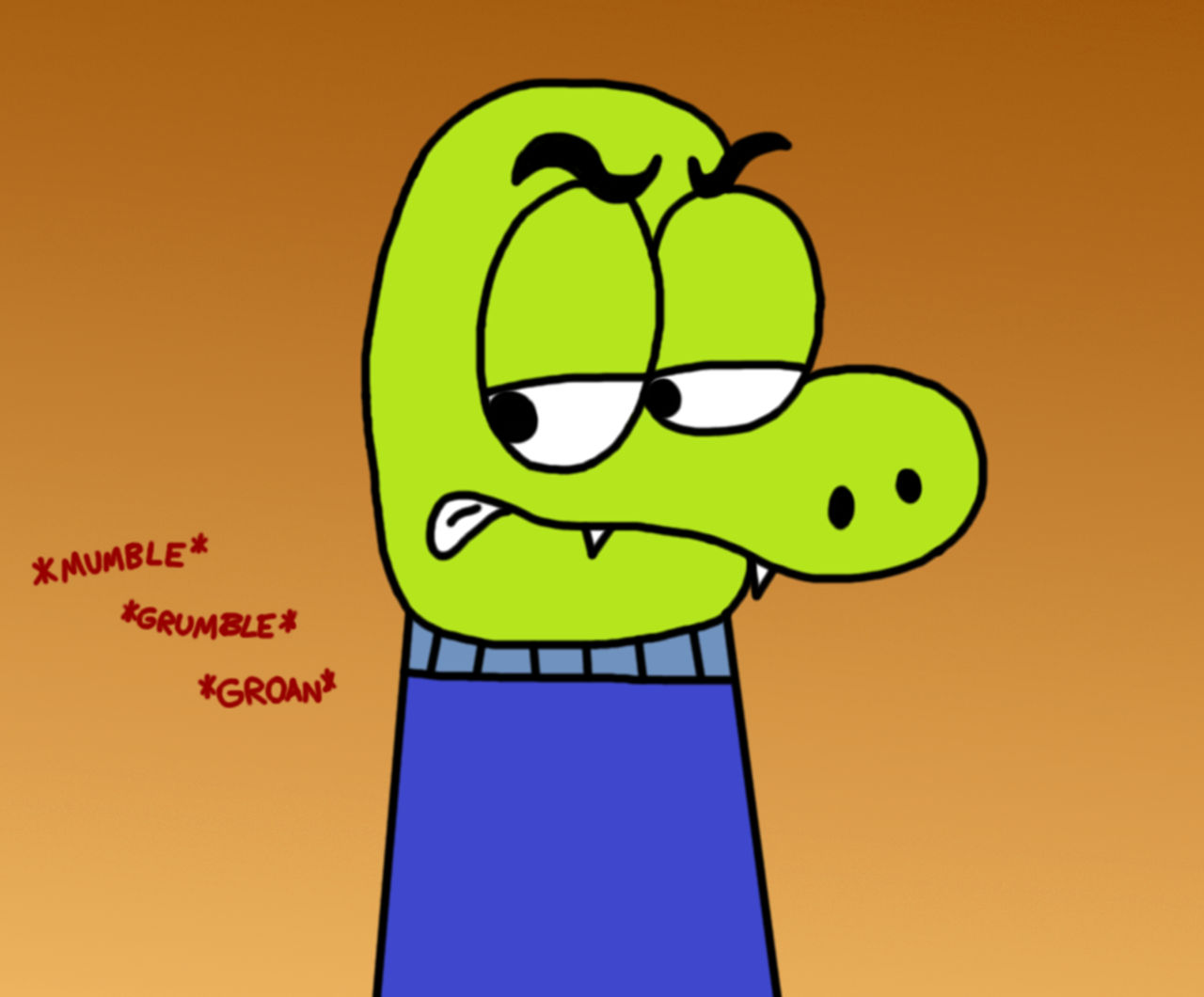 Grumpy Randal Grumbling Randall by BrendanDoesArt on DeviantArt