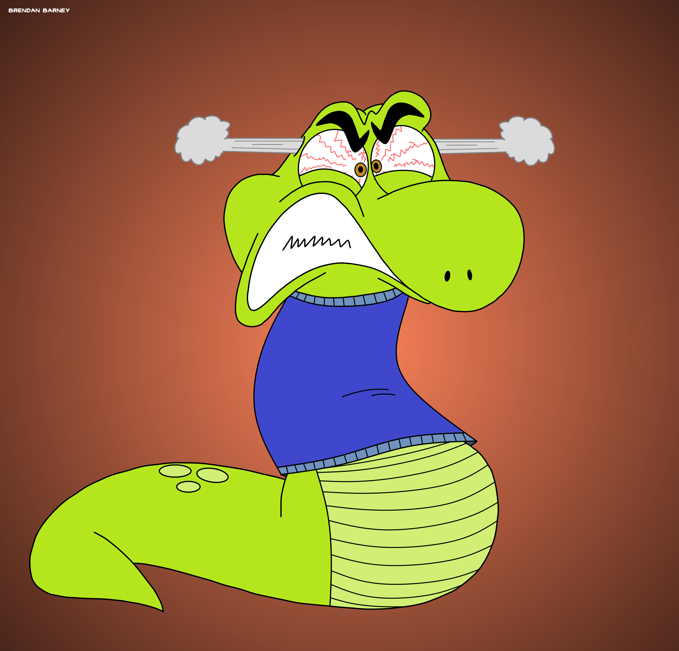 Grumpy Randal Randall's getting Angry (2023) by BrendanDoesArt on DeviantArt