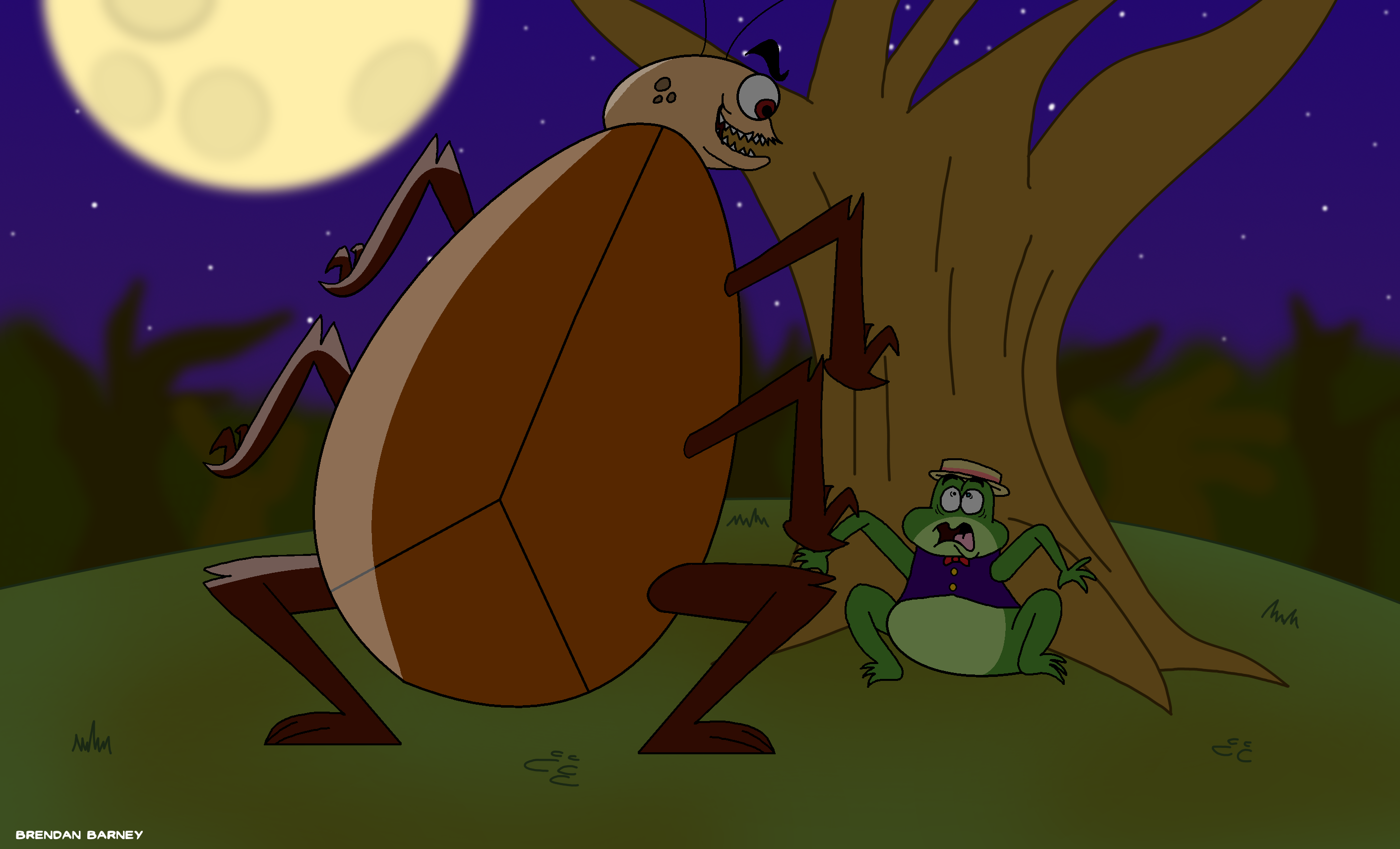 Cockroach Monster Tank Harold and the Monster-Sized Cockroach by BrendanDoesArt on DeviantArt