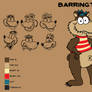 Barrington Bear Model Sheet (2024)