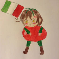 Chibi Romano the Tomato