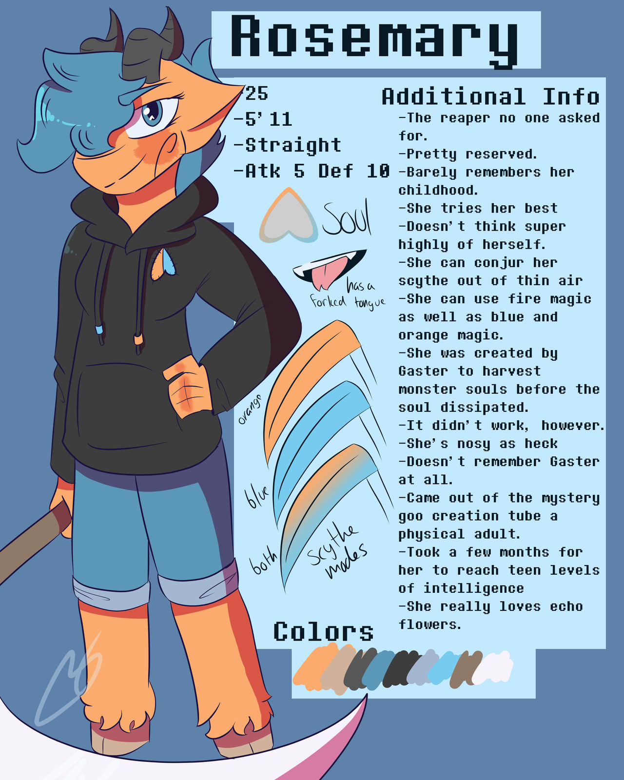 Updated Rosemary Ref by Sheepaleepz on DeviantArt