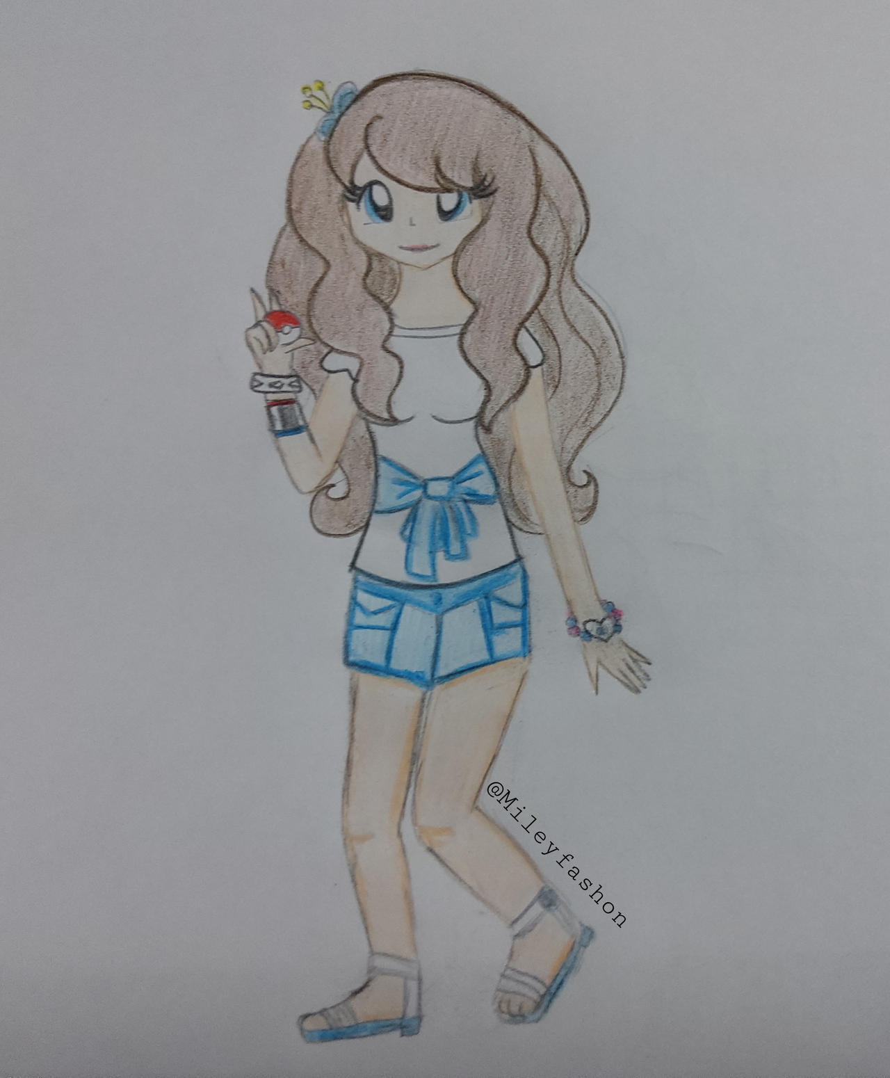 Miley the Pokemon trainer by Mileyfashon on DeviantArt Miley the Pokemon trainer by Mileyfashon on DeviantArt