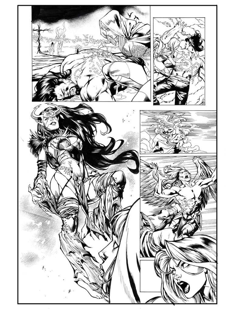 Db Ink Style DB Ink Page by BatmanOrigins on DeviantArt