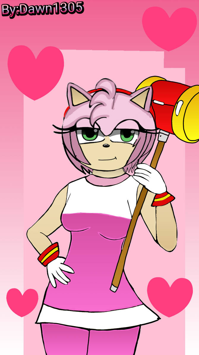 Sonic Riders Amy rose. by Dawn1305 on DeviantArt