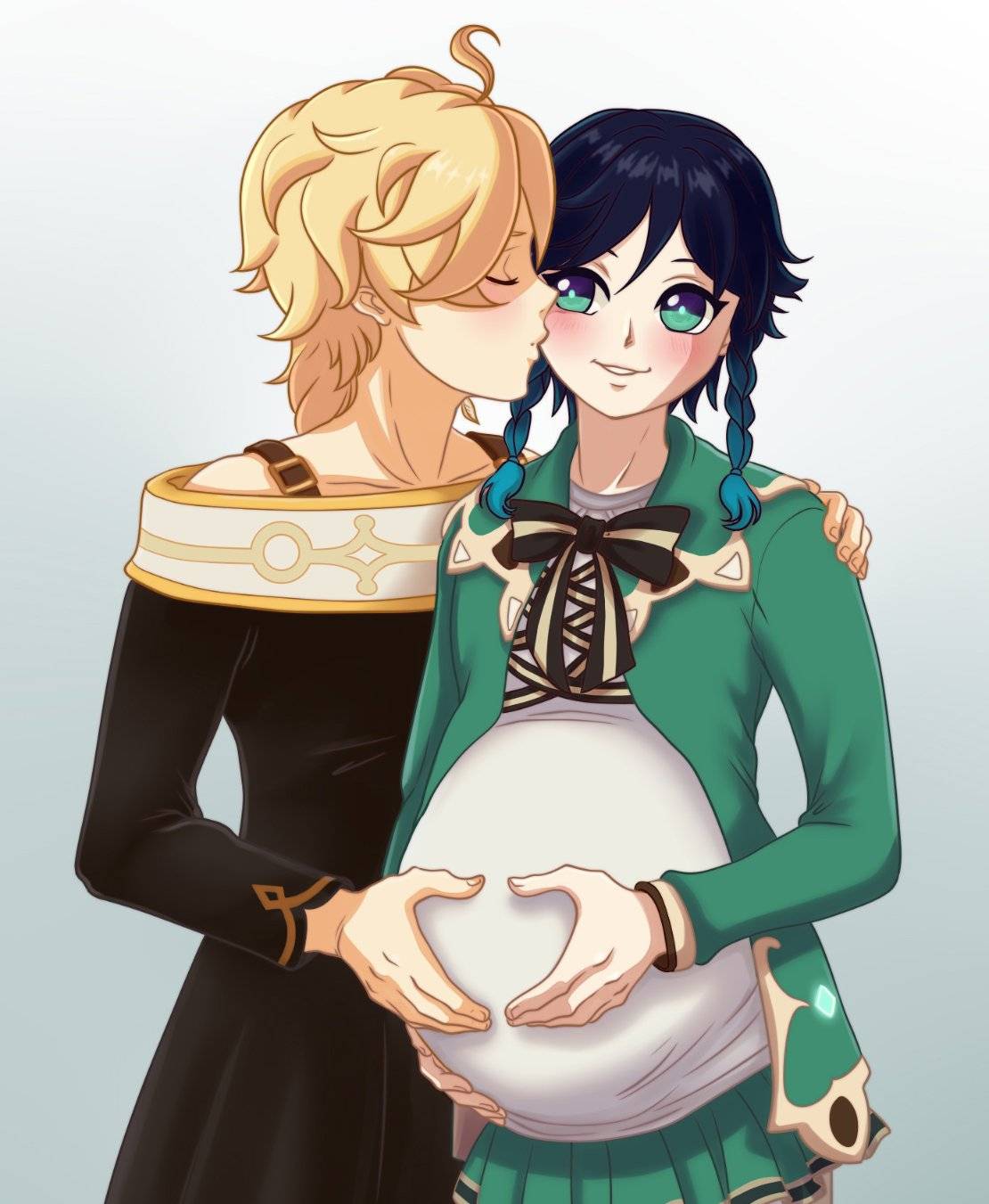 commission mpreg Venti by ILITIAFOREVER on DeviantArt