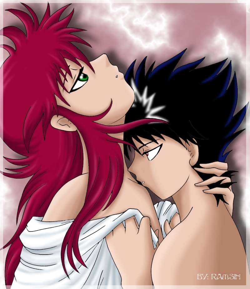 kurama and Hiei 2 XD