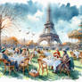 Eiffel Tower Watercolor 2