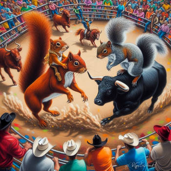 Fantasy Squirrel AI ChainGang OldWest Railroad by MSchmidtProductions ...