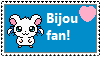 Hamtaro Bijou fan stamp