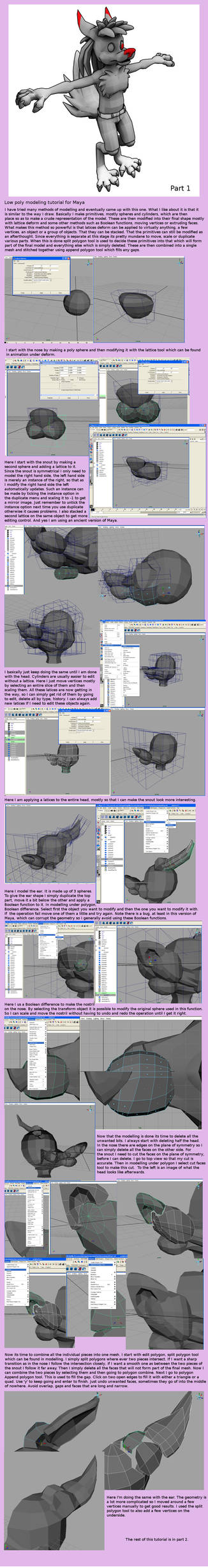 Maya Modeling Tutorial