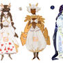 White dresses adoptable auction [CLOSED]