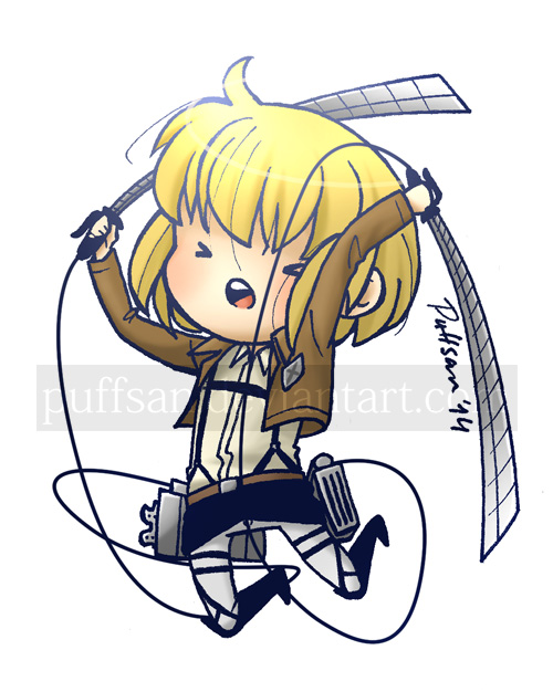 2nd gen chibi - Armin Arlert / SNK