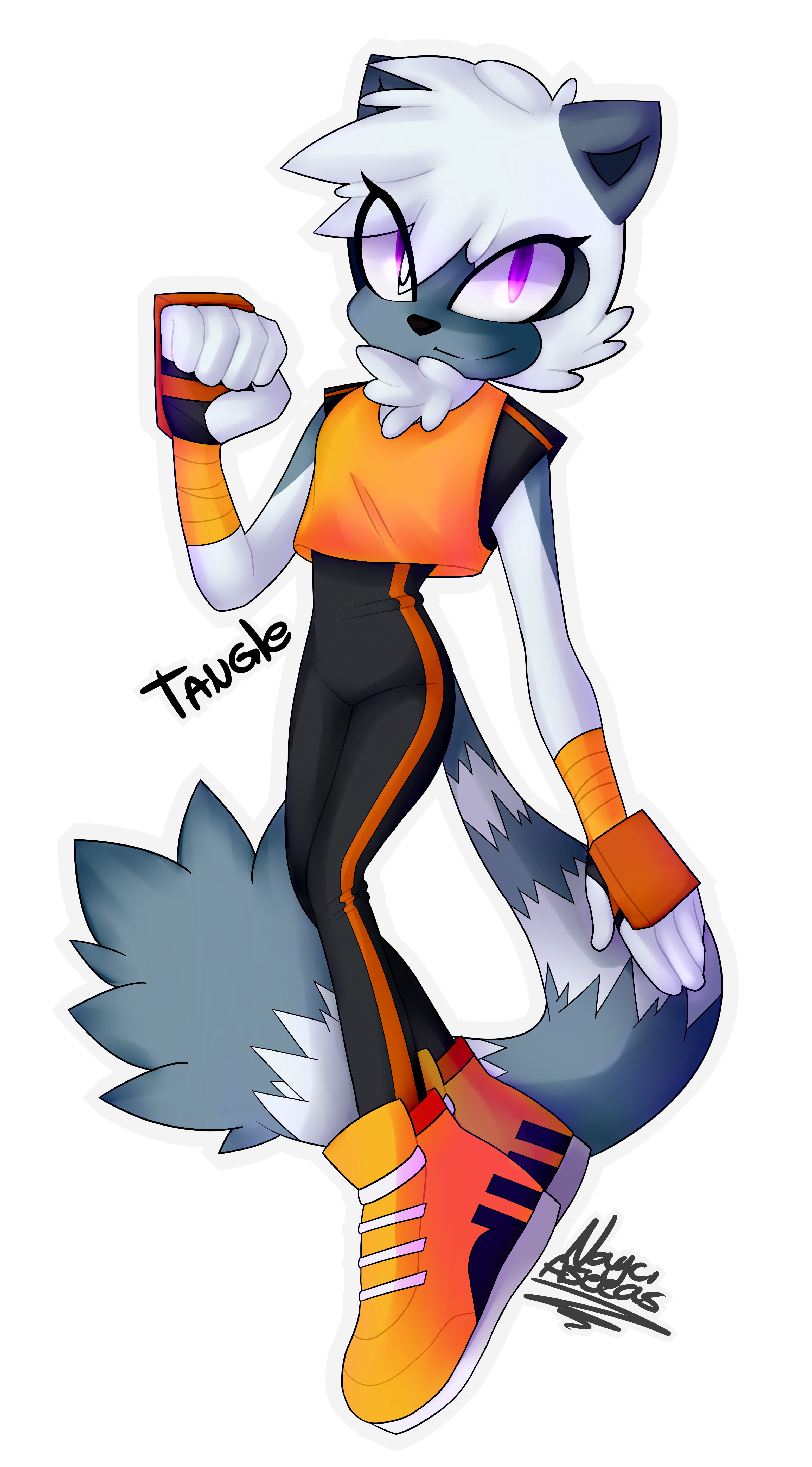 Tangle The Lemur - By Nayci