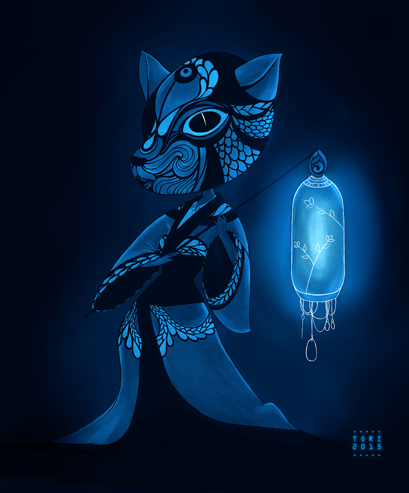 Lantern - The deer by Tori-Fan