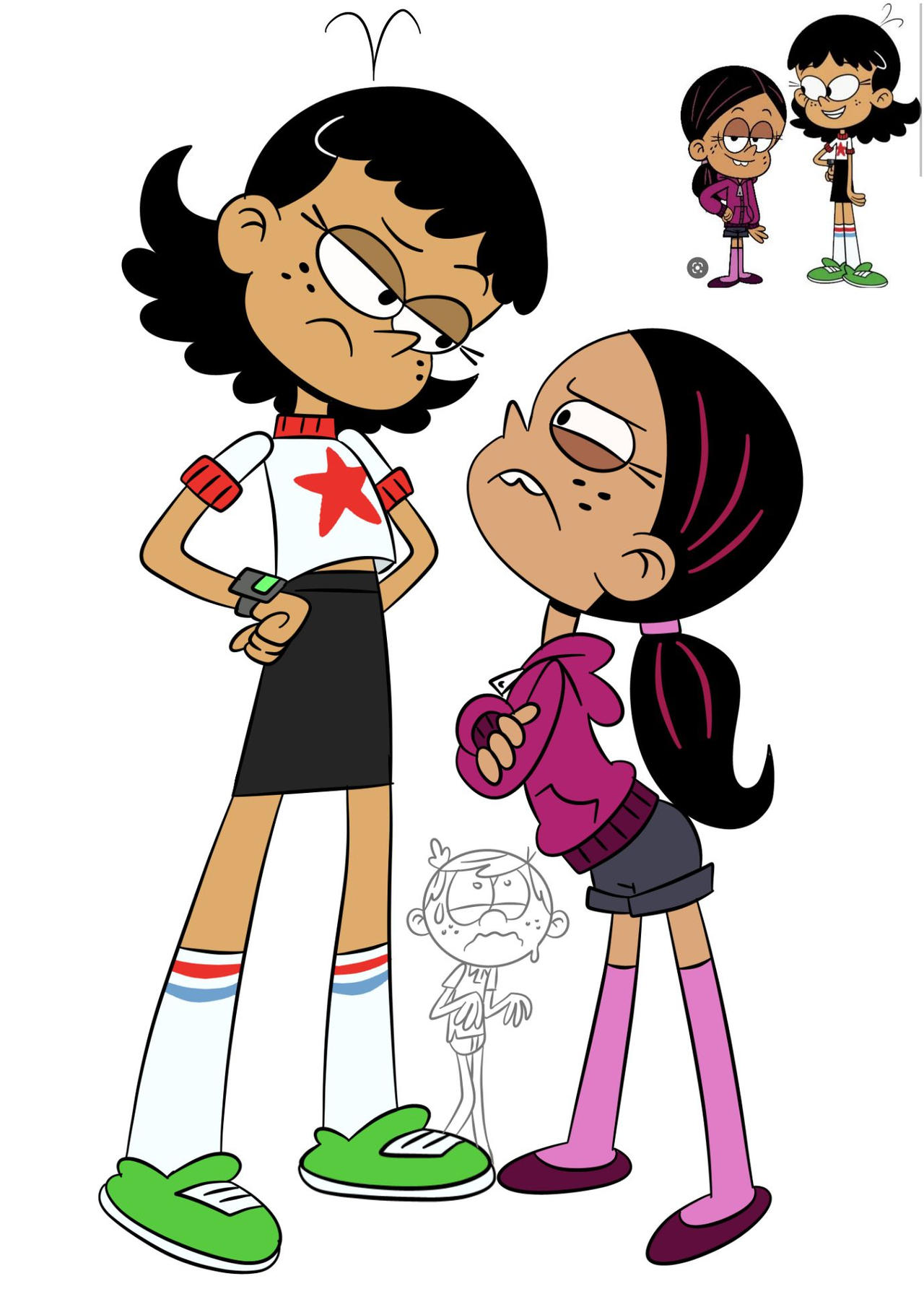 Stella Zhau vs Ronnie anne by dibujoschafan on DeviantArt Stella Zhau vs Ronnie anne by dibujoschafan on DeviantArt