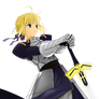 Saber from Character Material