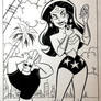 Wonder Woman and Johnny Bravo Commission