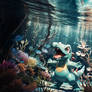 Totodile - Underwater Paradise