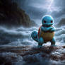Squirtle - Battle Scars - Wallpaper