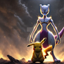 Pikachu and Mewtwo - Against All Odds