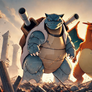 Blastoise and Charizard - Flame and Shell