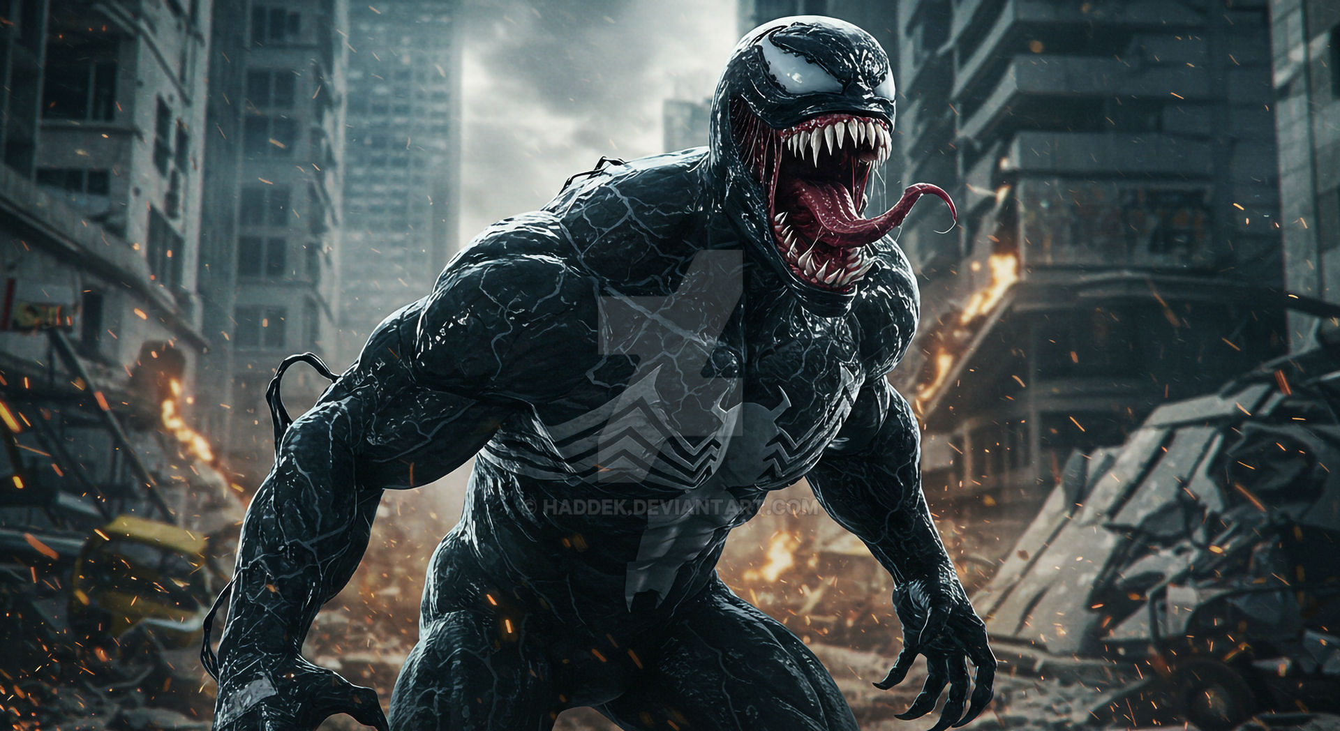 Venom - The Clash of Monsters by haddek on DeviantArt