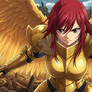 Erza Scarlet and the Radiant Wings of Aetherion