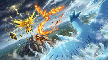 Articuno, Zapdos and Moltres - Sky Tore Open