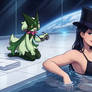 Zatanna and Meowscarada - Pokemon Justice