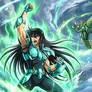 Shiryu and Rayquaza