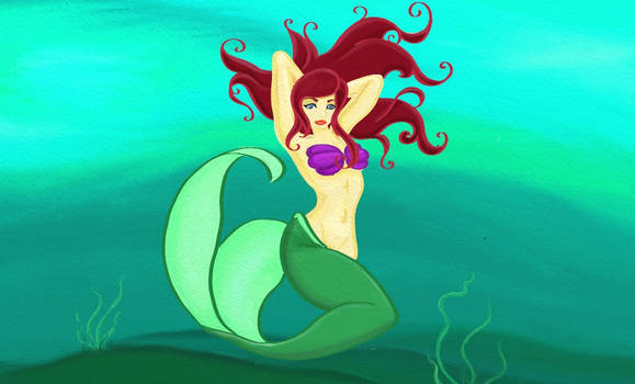 Ariel Pin-Up