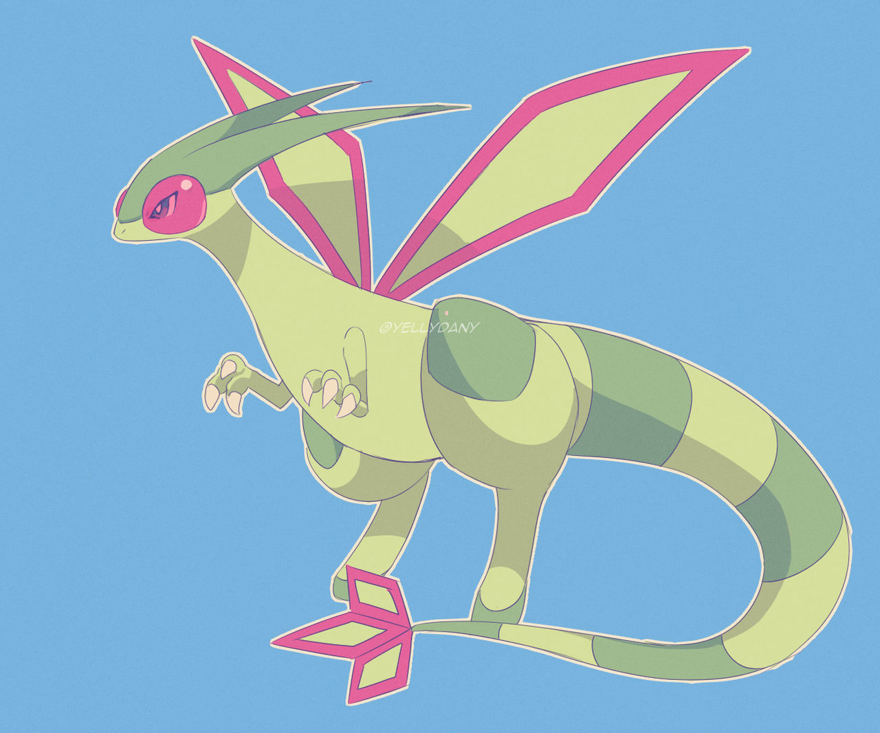 Flygon (gift) by YellyDany on DeviantArt