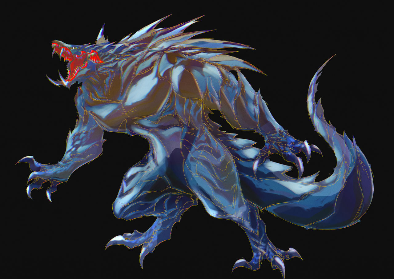 The Beast (COMMISSION) by YellyDany on DeviantArt