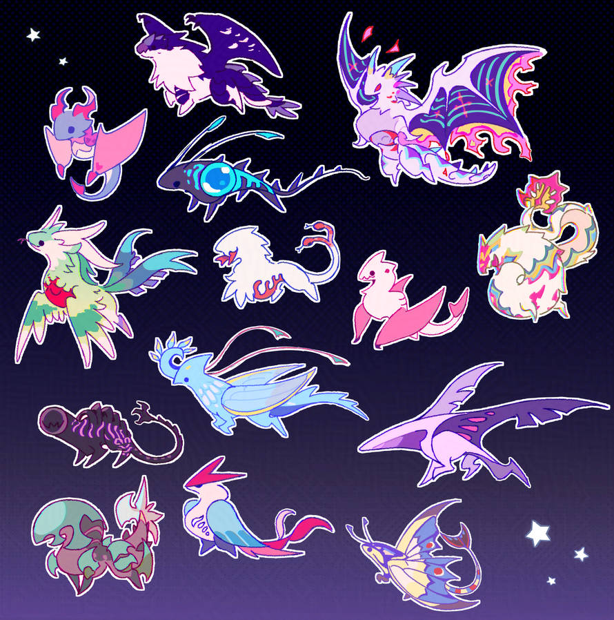 Chibi Creature Commissions! (OPEN) by YellyDany on DeviantArt