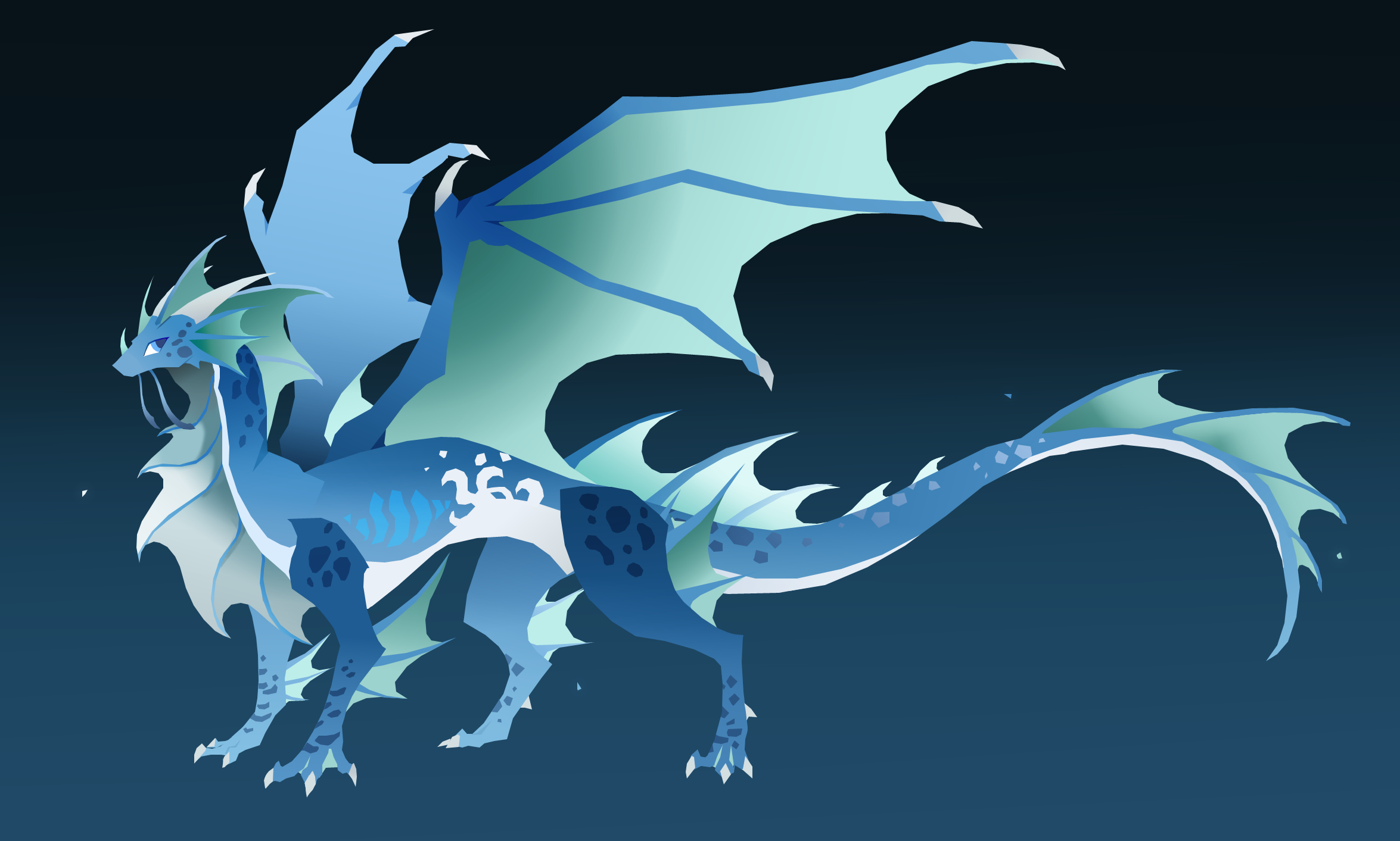 Green Riff Raff Dragon Reef Dragon (Commission) by YellyDany on DeviantArt