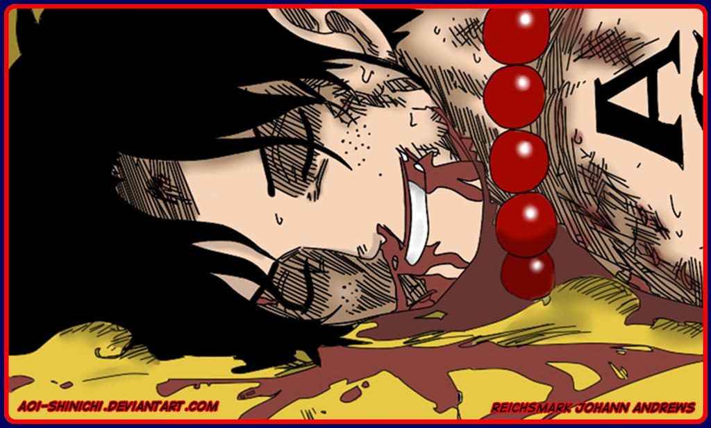 The Fire-Fist's Smile - Portgas D Ace's Death