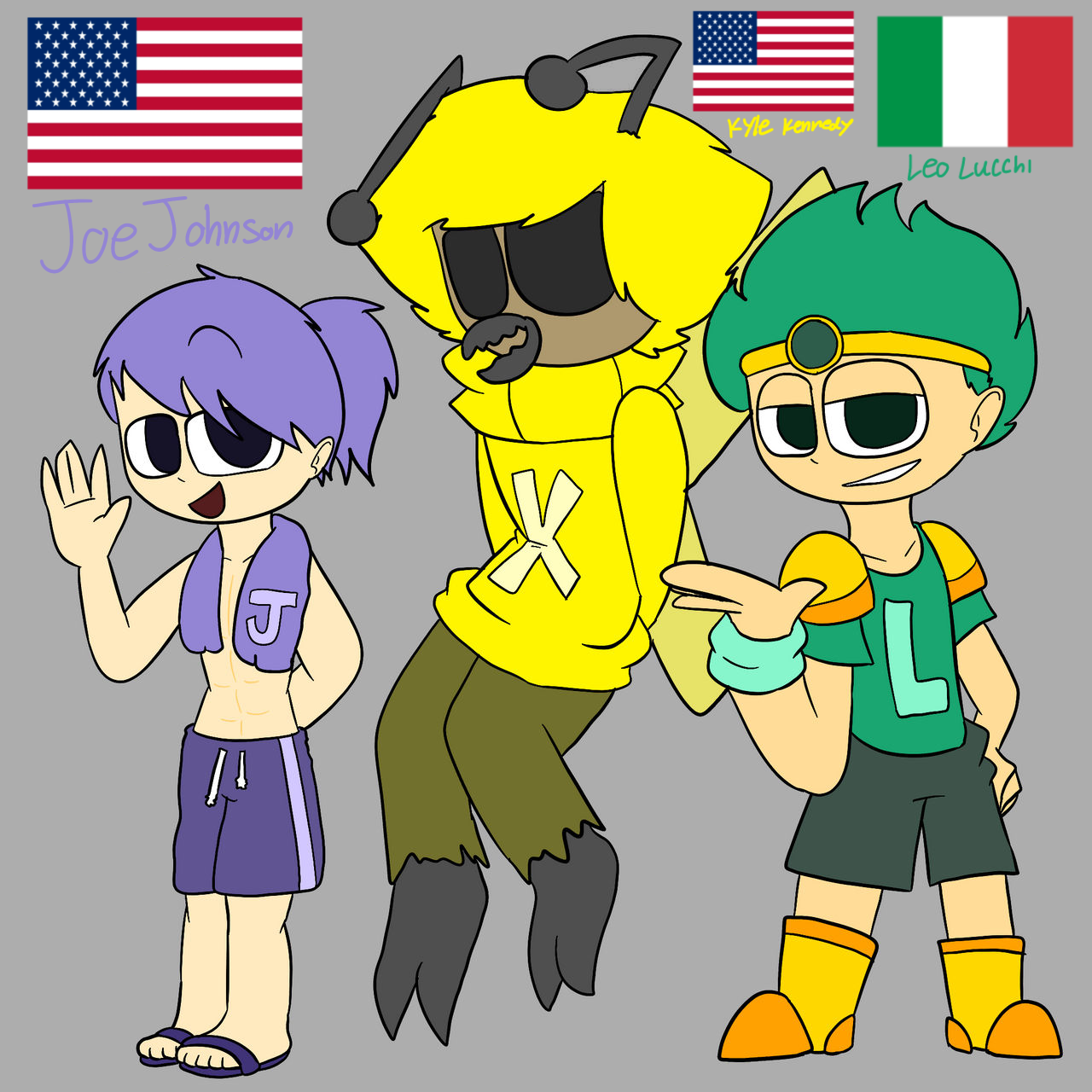 Alphabet Lore Humans As Their Nationality!! Iv