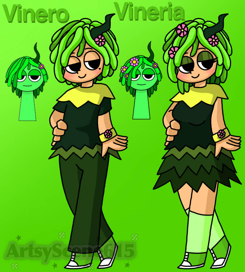 Humanized Vineria (Her Genderbend) by ArtsyScene615 on DeviantArt