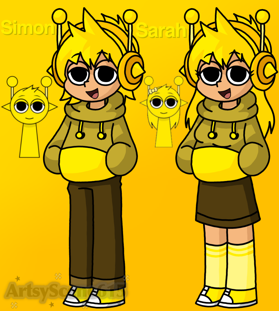 Humanized Simon!! (His Genderbend)