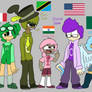 Alphabet Lore Human OCs As Their Nationality!!